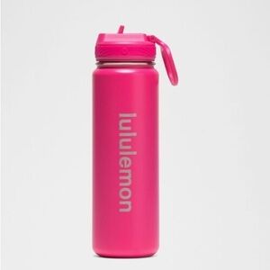 Lululemon Back to Life Sport Bottle 24oz- Geranium Pink